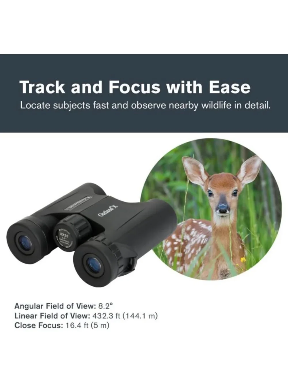 Compact 8x25 Travel Binoculars for Sports, Hiking, and Outdoor Adventures
